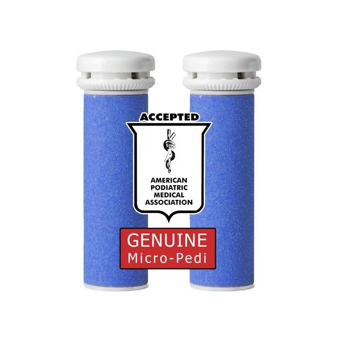 Emjoi Micro-Pedi Refill Rollers (Pack of 2, Extra Coarse) by Emjoi