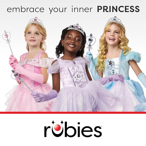 Rubies 156736OS000 Pink Jelly Shoes Princess Kids Fancy Dress, Girls Halloween