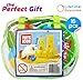 Toys Icon Beach Baby Toy 16-Piece Set + Sand Bucket + Zippered Bag + Ebook: Talented Kids Secrets! Play in the Pool or Sandbox