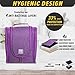 Premium Hanging Travel Toiletry Bag for Women and Men | Hygiene Bag | Bathroom and Shower Organizer Kit with Elastic Band Holders for Toiletries, Cosmetics, Makeup, Brushes