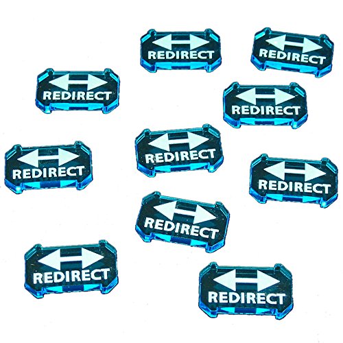 SW: Armada, Redirect Defense Tokens, Fluorescent Blue (10)