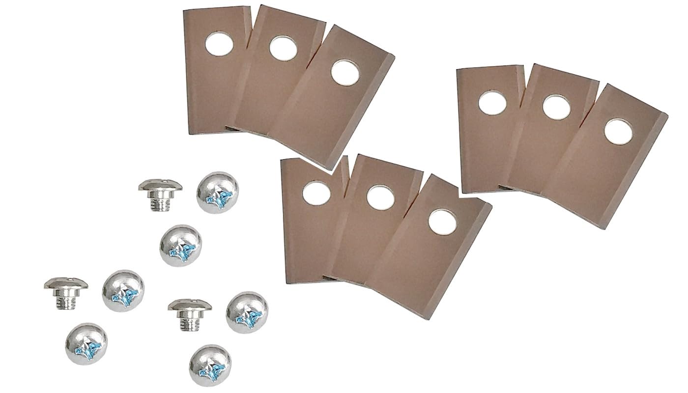 Blades with screws for Parkside robotic lawnmower