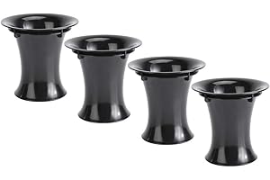 ASHATA Speaker Inverter Tube,4PCS 76mm Opening 90mm Height Speaker Inverting Tube Suitable for 4-8 Inch Speakers,Subwoofer Woofer Speakers Ports Connectors Tube Inverter Speaker Vent