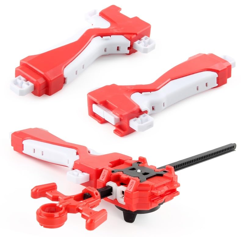 Battling Top Set, Burst Gyro Toys 12 Spinning Tops 2 Launchers Combat Battling Game with Portable Storage Box Gift for Kids Children Boys 649