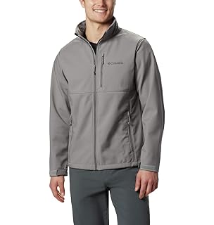 columbia men's ascender softshell jacket black