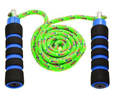 Anna's Rainbow Jump Ropes Durable Playground Cloth Rope for Kids