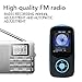 Mp3 Player with Bluetooth 16GB Support up to 64GB-Blue by TIMMY
