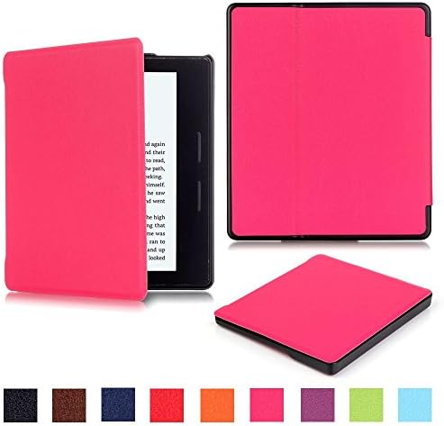 Kindle Oasis Case, Ultra Thin Lightweight Folio Tablet Case, Premium PU Leather Cover Case for 6 inch New Kindle Oasis eReader(2016 Released) Orange