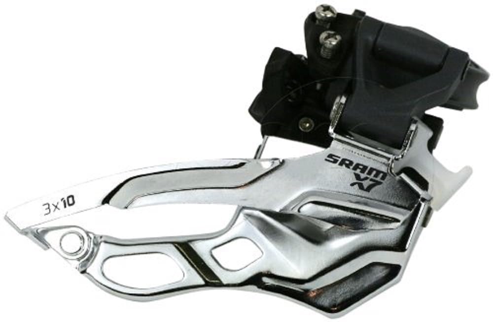 Sram MTB X7 Front Derailleur 3 x 10 Speed High Clamp 31.8/34.9 mm Dual Pull