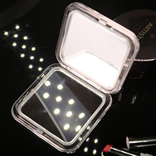 2017 Best transparent PC MIrror-Personal Lady Handheld Cosmetic Mirror