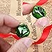 Unomor Jingle Bells for Crafts Small Christmas Bells with Gold, Silver, Red and Green Color 3/4Inch - 72 PCS