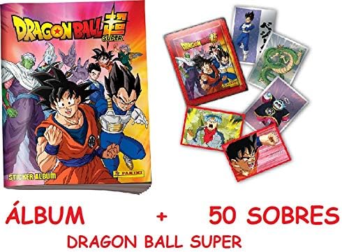Dragon Ball Super 2020 Caja 50 Sobres (Cromos) + Album: Amazon.es: Juguetes y juegos