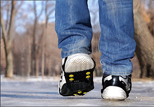 Limm Pro Traction Cleats for Snow and Ice (Small) - Thumbnail 5