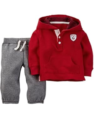 Carter's Baby Boys' Holiday 2-Piece Hoodie & Pants Set
