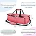 LUXJA Carrying Bag Compatible with Cricut Die-Cutting Machine and Supplies, Tote Bag Compatible with Cricut Explore Air (Air2) and Maker (Bag Only, Patent Design), Red