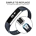 POY for Fitbit Alta Bands and for Fitbit Alta HR Bands, Small Large Replacement Wristband Sport Bands for Fitbit Alta HR and Fitbit Alta
