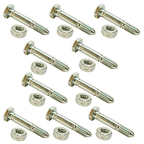Rotary 918 PK10 Shear Pins and Nuts