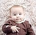 Baby Soy Soft Footie (6-12 Months, Chocolate)