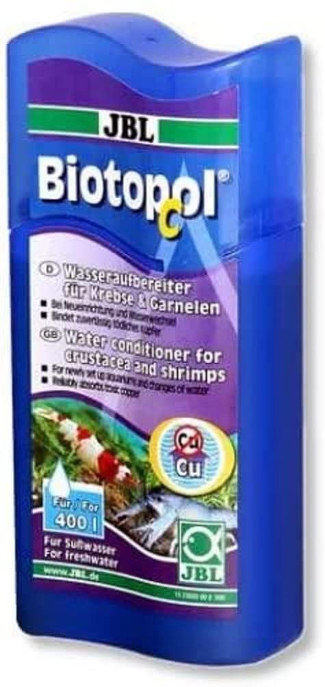 JBL Biotopol C 100 ml, Water conditioner for crustaceans and shrimps — image 1