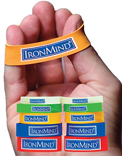 IronMind Expand-Your-Hand Bands 10 Pack: Kiss Elbow Pains Goodbye - Prevent, Rehab, Reduce Pain from - //coolthings.us