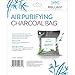 2 Pack 220G Natural Bamboo Charcoal Air Purifying Bag | Home & Car Air Freshener | Activated Charcoal Odor Eliminators for Closets, Bathrooms, Pet Areas, RV | Moisture Absorber | Closet Deodorizer
