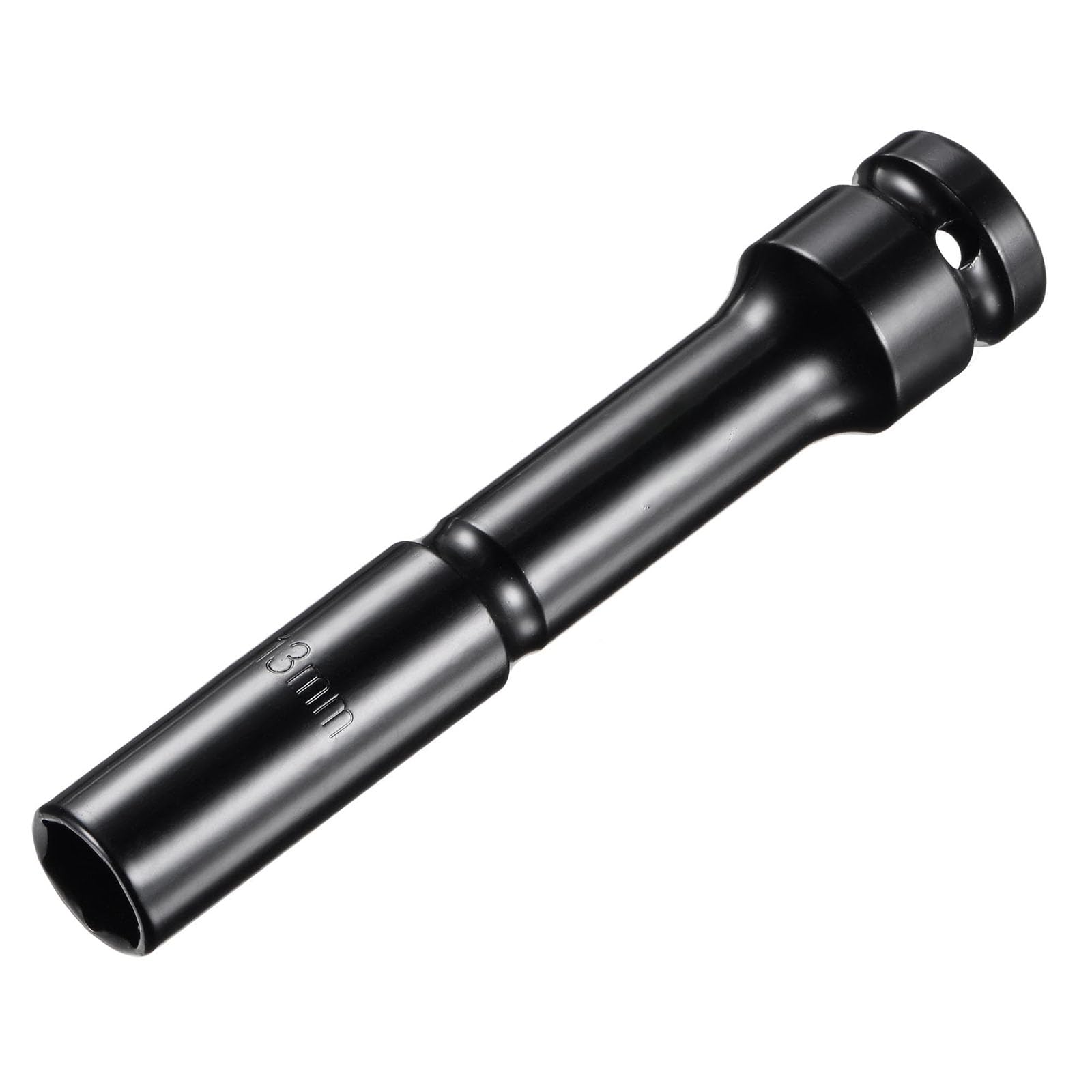TA-VIGOR 1/2 Inch Square Drive, 13mm 6-Point Deep Impact Socket, Chrome Vanadium Steel, Magnetic Nut Setter, Versatile Application