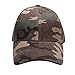 Alljoin Ponytail Baseball Cap Hat Ponycap Messy High Bun Ponytail Adjustable Mesh Trucker Baseball Cap Hat For Women Men Girl (Camouflage green)