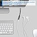 CableCreation Headphone Extension Cable 6FT, 3.5mm Aux Male to Female TRRS Audio Stereo Cable, Right Angle Auxiliary HiFi Cable with Silver-Plating Copper, 24K Gold Plated (Microphone) for Car Stereo