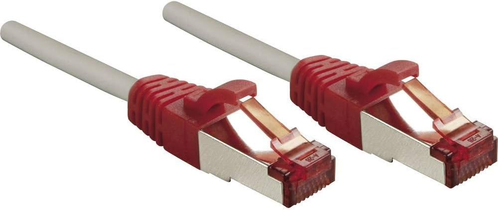 Lindy 47838 Network Cable Crossed Category 6 S/FTP 2 m Grey, gray