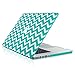 TOP CASE Chevron Series Rubberized Hard Case Compatible MacBook Pro 15