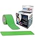 Green MUSCLE FIX Kinesiology Recovery Sports Athletic Injury Therapeutic Support Tape Precut PRO Kinesio Roll Shoulder Knee Lower Back