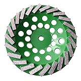 Turbo Diamond Segment Cup Wheel 7” inch Concrete