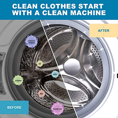 Dahoo Washing Machine Cleaner , 24 Tablets /16.92 Ounce Deep Cleaning