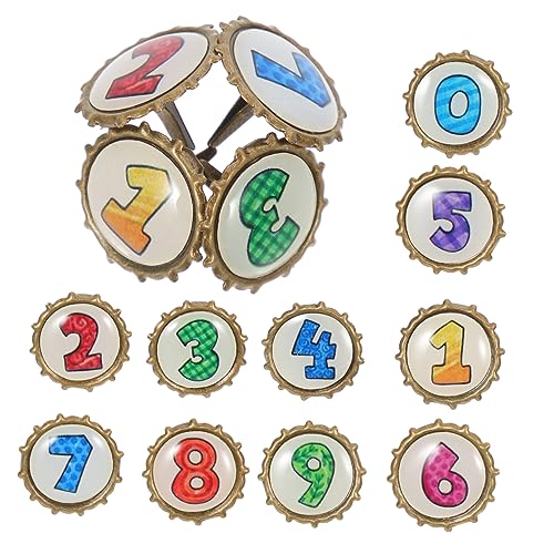 JEWEDECO 100Pcs Colorful Decorative Brads Tiny Paper Fasteners for Crafting Scrapbooking and DIY Projects Easy to Use Alloy Brads Accessories for Document Organizing and Art