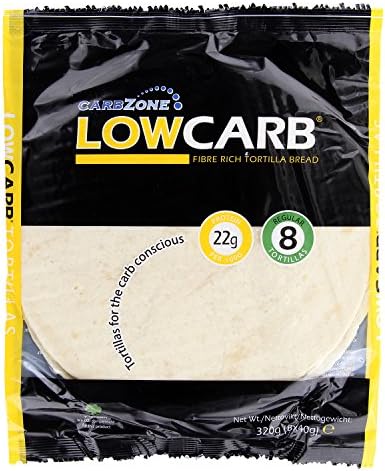 Carbzone Low Carb Tortilla 320 g (Pack of 2)