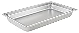 Winco 2.5-Inch Deep Full-Size Anti-Jamming Steam