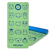 Yogi Junior Kids Yoga Mat - PVC Free - Double Layered TPE Foam
