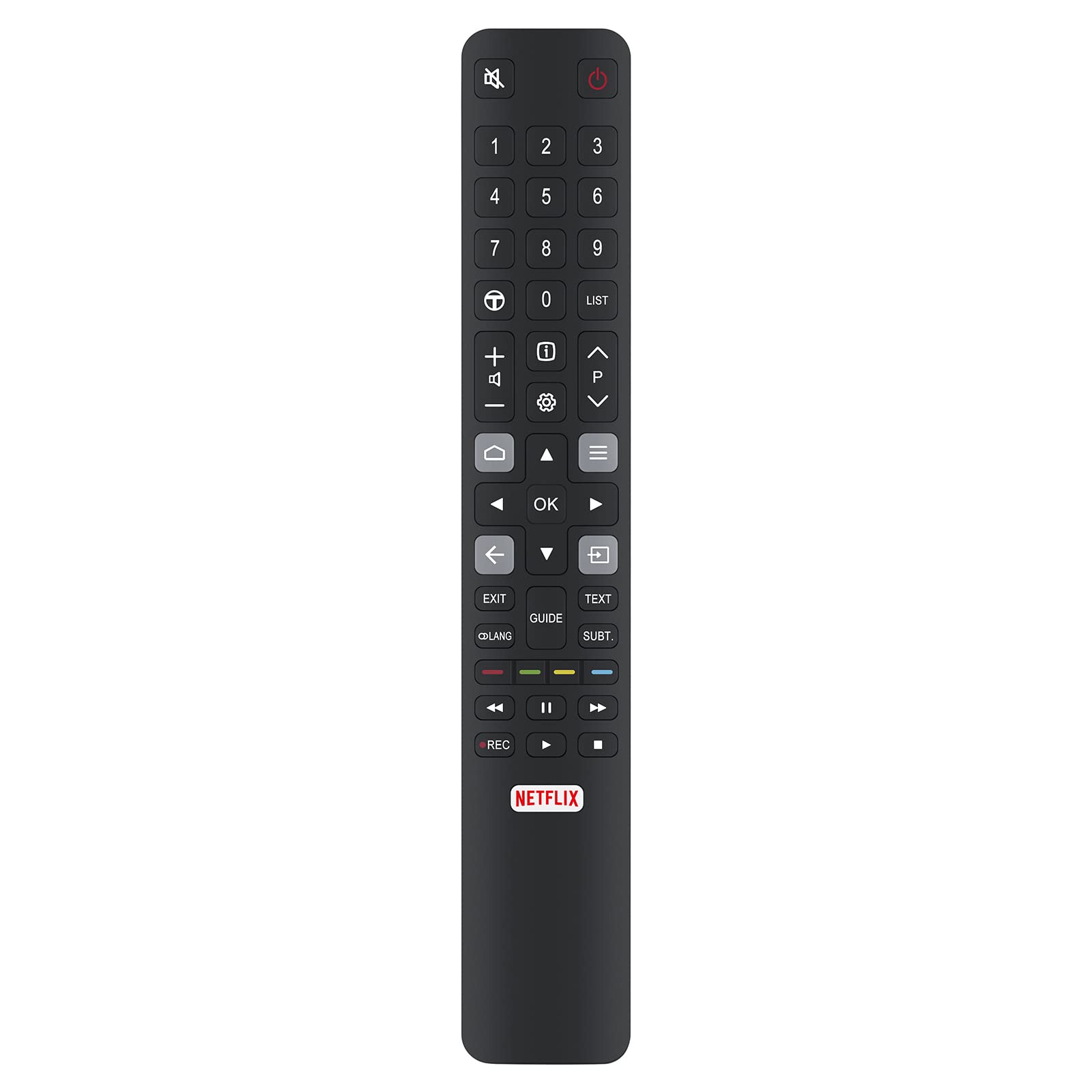CRC802N YNI1 VINABTY Replace Remote Control Fit for THOMSON TCL 4K HDR TV 50P20US 55P20US 60P20US 65X4US 49C2US 55C2US 65X2US 55X2US 65X4US