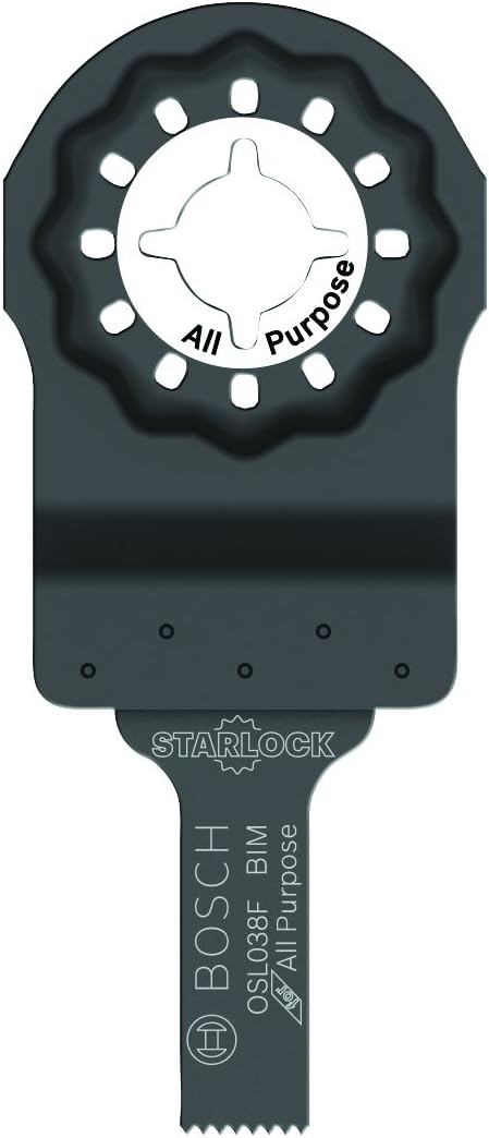 BOSCH Bosch OSL038F Starlock Oscillating Multi Tool Bi-Metal Plunge Cut Blade, 3/8" Width (-P)