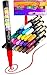 28 Paint Pens - Paint Marker Pens, Water Based Colors for Kids Adults, Sun and Water Resistant Fine Point, Paint on Rock, Wood, Glass, Ceramic, Metal, Clothes, Skin, Almost All Surfaces