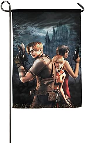 Resident Evil 4-Castle Huddle One-Sided,Decorative Nylon House Flag 1827inch