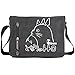 Innturt Anime Classic Messenger Bag Shoulder Bag Satchel (Totoro- Black)