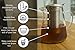 Glass Teapot Pitcher with Stainless Steel Infuser set - Brew loose leaf tea, hot or cold (makes 32 oz of tea)