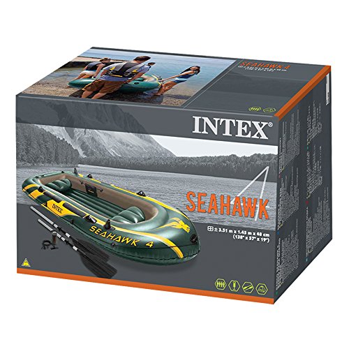 Intex-Seahawk-4-4-Person-Inflatable-Boat-Set-with-Aluminum-Oars-and-High-Output-Air-Pump-Latest-Model