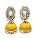 Stylish And Designer Trendy Stud Jhumki Set Stud Earring - Yellow