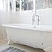 Kent & West PEVA Shower Curtain Liner - USA Made, PVC Free, Clear, Durable 9 Gauge, Bottom Magnets, 72