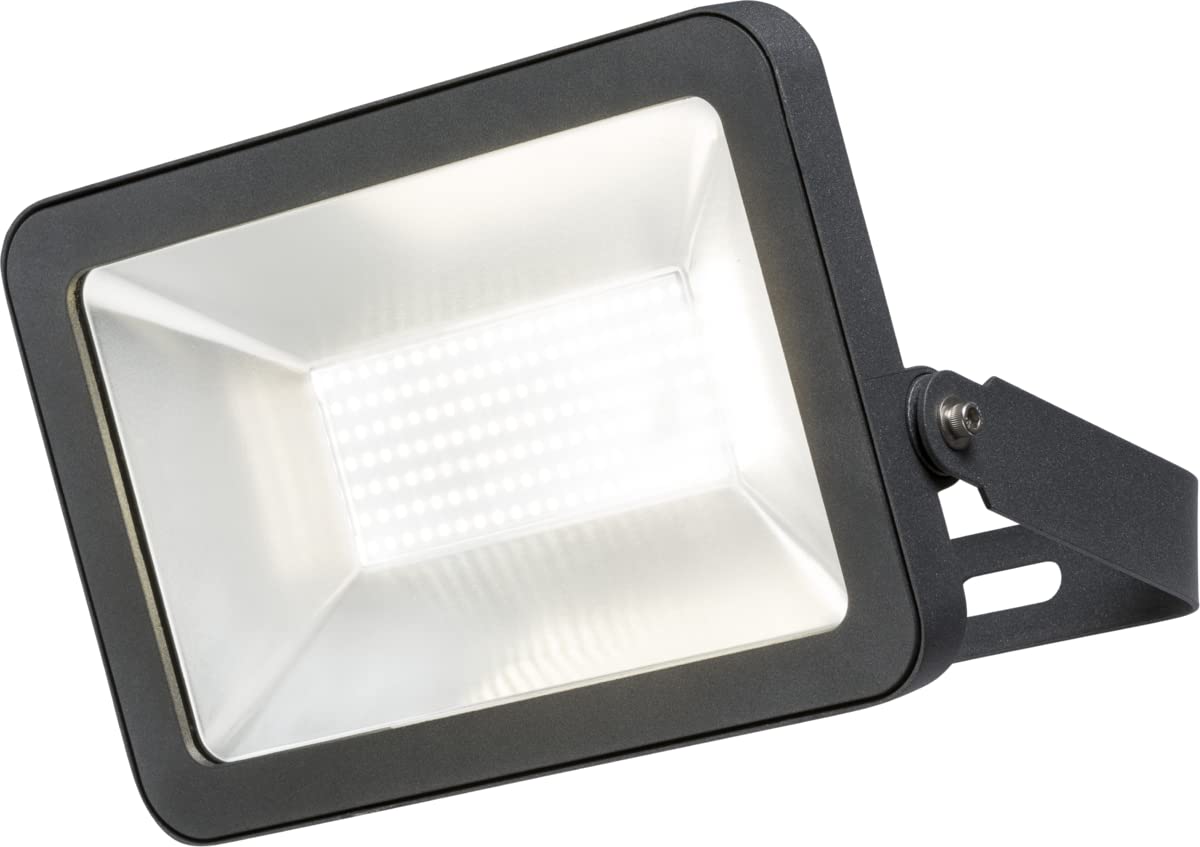 Knightsbridge LED Floodlight, Aluminium 100 W, Black FLP100