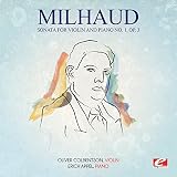 MILHAUD:SONATA FOR VIOLIN AND PIANO NO 1 OP 3      image