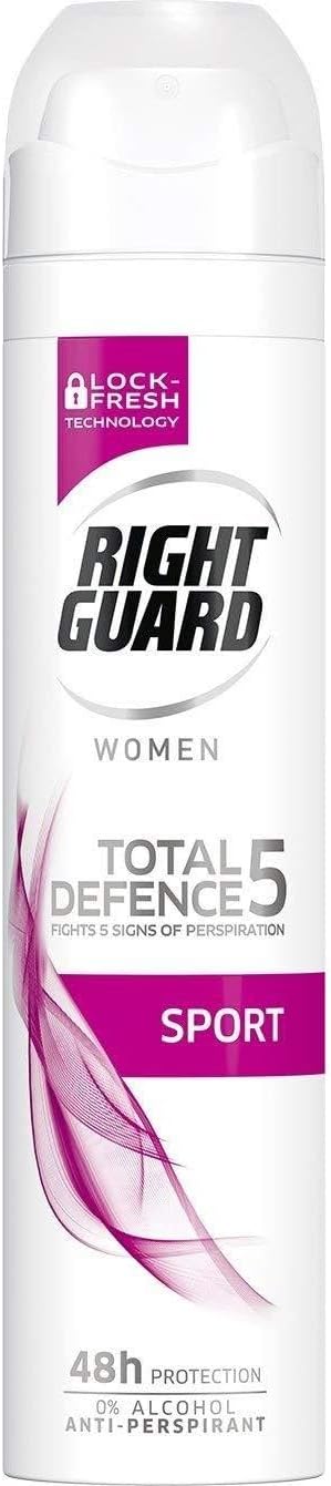 Right Guard Women Total Defence 5 Sport 48H Anti-Perspirant Deodorant 250ml