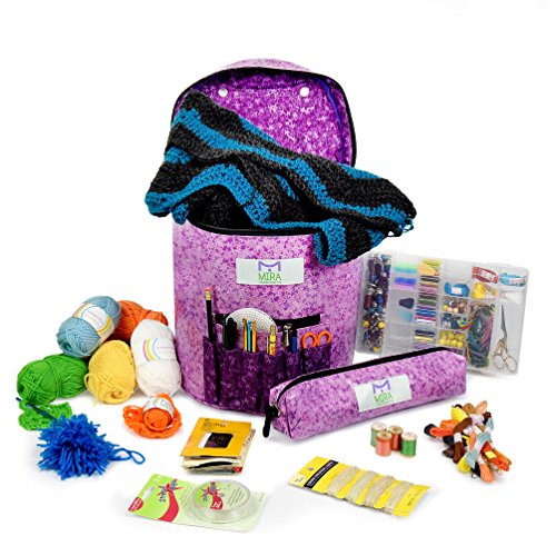 1 Premium+Large+Knitting+Tote+Bag